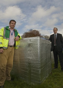 MOD's pilot charcoal project at Tidworth Garrison